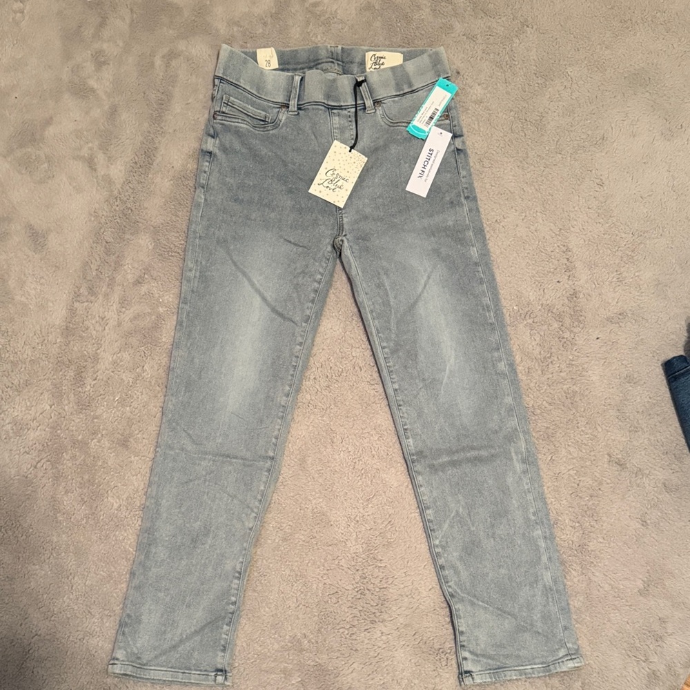 Chic Gray Skinny Jeans for Women